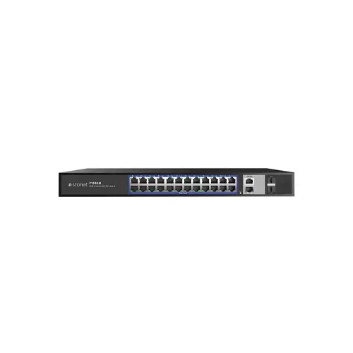 STONET P124GH 24 FE POE+2GE UPLINK POE SWITCH