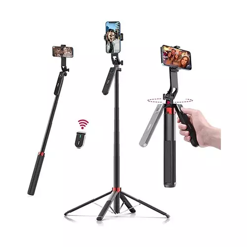 Ulanzi MA09 Wireless Bluetooth Control Smartphones & Cameras Selfie Stick-1
