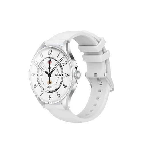 IMIKI Muse 1 1.32 Inch AMOLED Screen Smart Watch (White) - 1