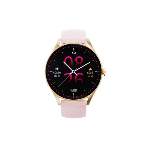 IMIKI Muse 1 1.32 Inch AMOLED Screen Smart Watch (Pink)