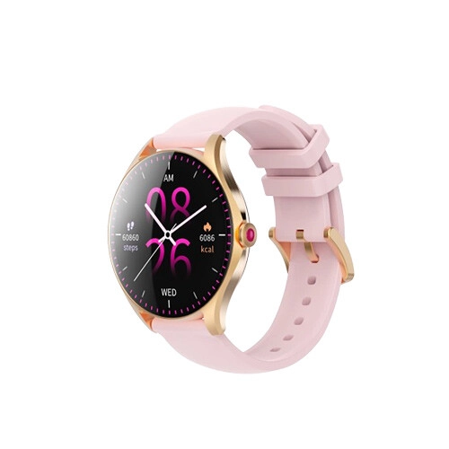 IMIKI Muse 1 1.32 Inch AMOLED Screen Smart Watch (Pink) - 1