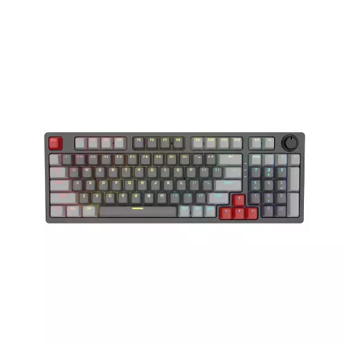 OCPC ZRC-87 Zero Compact Wired Gaming Mechanical Keyboard (Dark Grey)