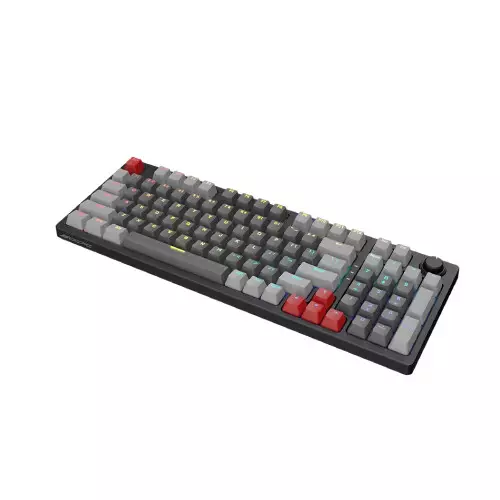 OCPC ZRC-87 Zero Compact Wired Gaming Mechanical Keyboard (Dark Grey)-gallery-2