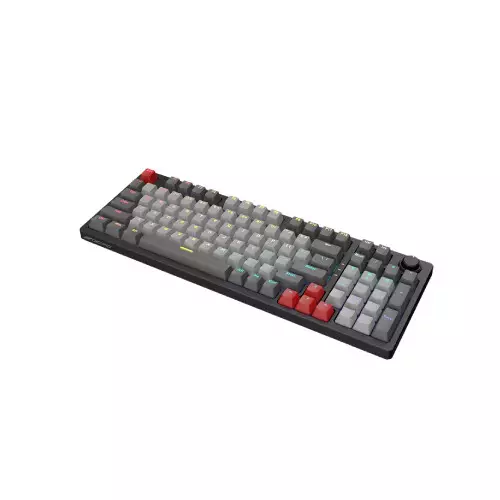 OCPC ZRC-87 Zero Compact Wired Gaming Mechanical Keyboard (Light Grey)-gallery-2