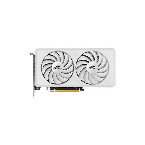OCPC GeForce RTX 5050 GDDR6 8GB XE White Graphics Card With Dual Fan - 1