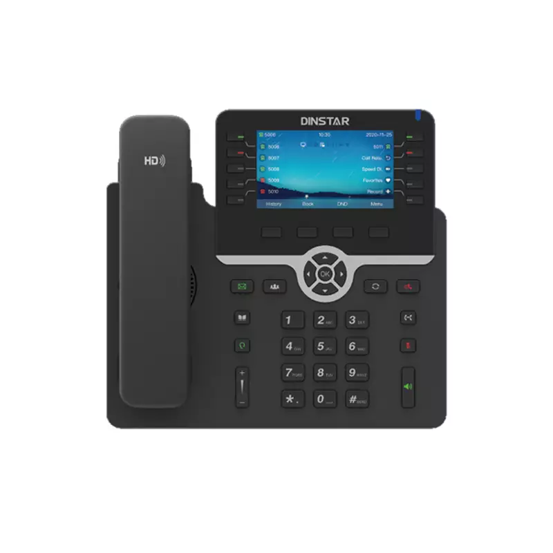 DINSTAR C66GP High-end Business SIP Phone with POE & Without Adapter