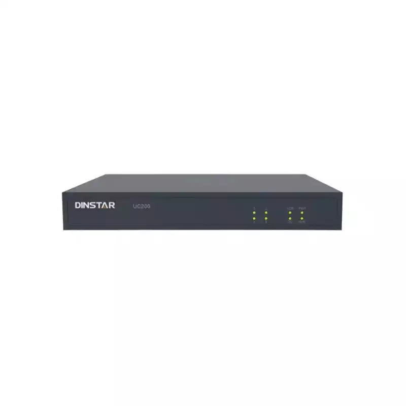 DINSTAR UC200-2S2O VOIP PBX BLACK
