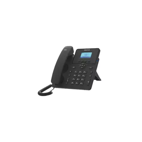 DINSTAR C61SP Entry Level IP Phone with POE & With Adapter - 1
