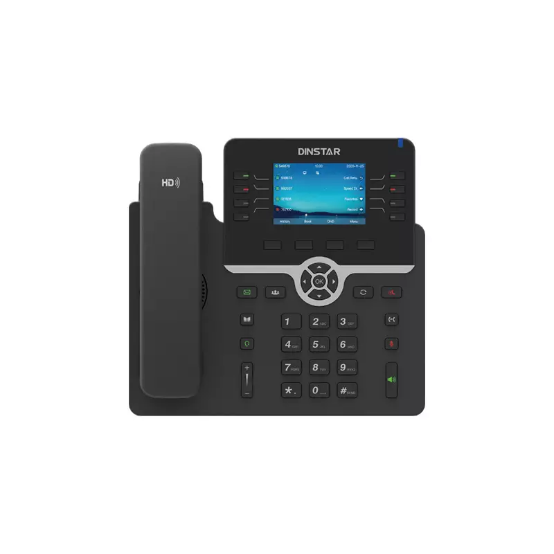 DINSTAR C64GP High-end Business IP Phone with POE & With Adapter