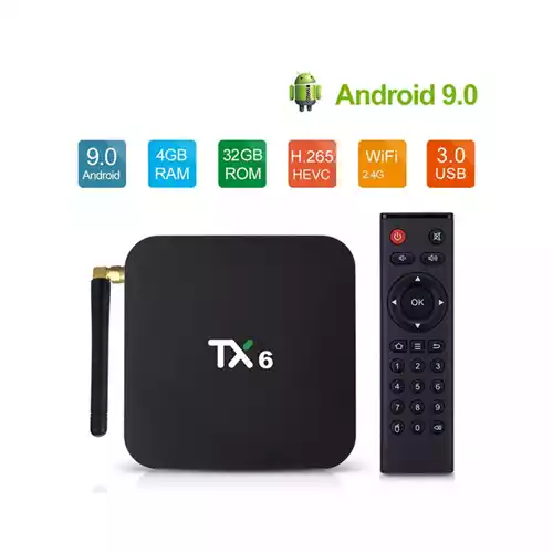 Super View Android TV Box TX6-A  4GB 32GB Ultra HD