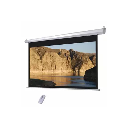 Super View 96 x 96 Inch Electric Wall Projector Screen