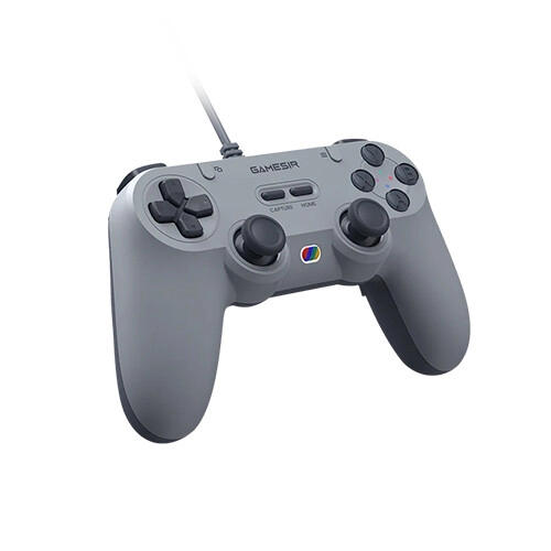 GameSir Tegenaria Lite Wired Symmetric Game Controller (Retro Gray)-gallery-1