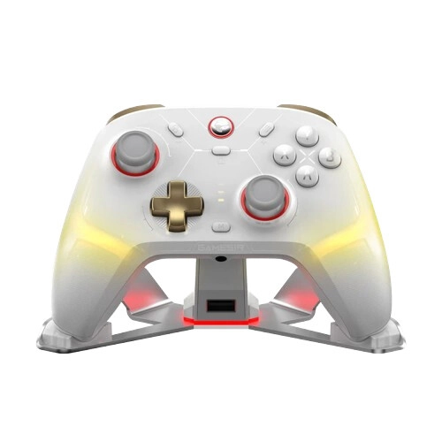 Gamesir Cyclone 2 RGB Wireless Controller with Charging Dock (White)