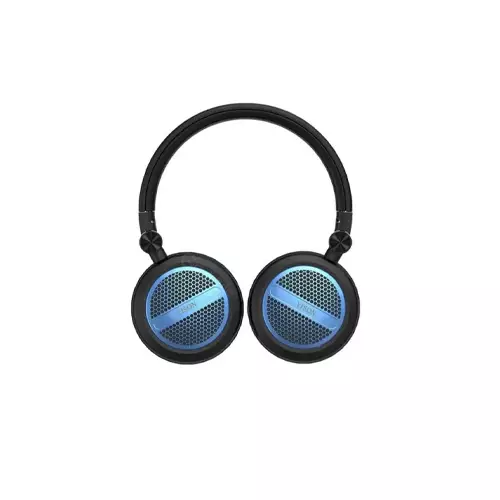 YISON B4 PORTABLE WIRELESS OVERHEAD FOLDABLE HEADPHONE (BLUE)
