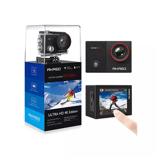 AKASO EK7000 PRO 16MP 4K ULTRA HD WATERPROOF TOUCH SCREEN WIFI REMOTE CONTROL ACTION CAMERA-gallery-3