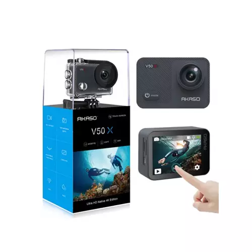 AKASO V50X 20MP 4K WATERPROOF TOUCH SCREEN WIFI ACTION CAMERA-gallery-2