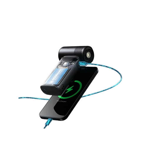 JisuLife Ultra2 9000mAh Portable Handheld Fan (Drak Grey) - 1