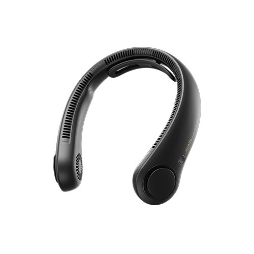 JisuLife Neck Fan 4 360° Rapid Cooling Neck Charger Fan (Black)
