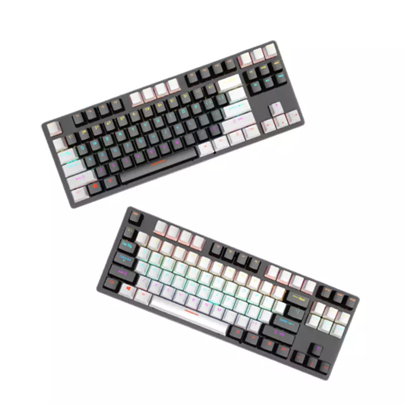 LEAVEN K550 TKL 87 Keys Wired Mechanical KEYBOARD (Hot-Swappable)-1