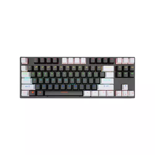 LEAVEN K550 TKL 87 KEYS WIRED MECHANICAL KEYBOARD (Hot-Swappable) BLACK
