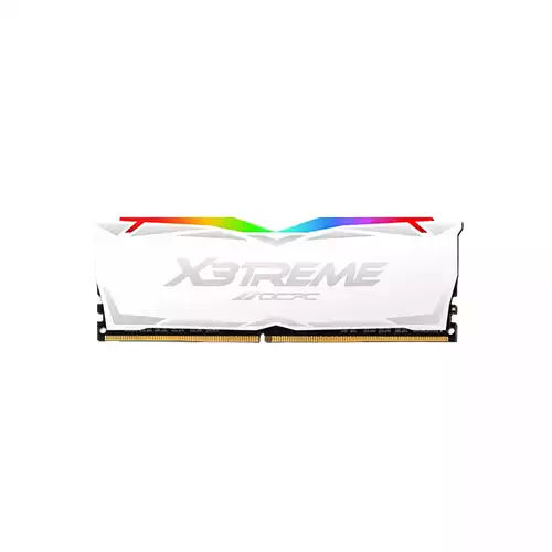 OCPC X3 RGB 16GB DDR4 3200MHZ DESKTOP RAM (WHITE)