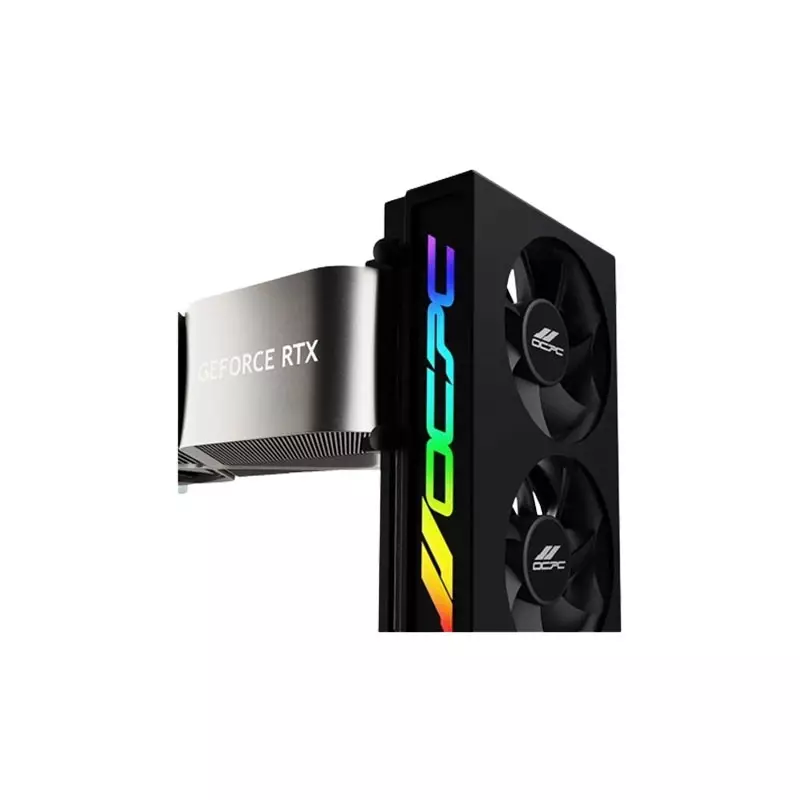 OCPC POLE P1 ARGB Graphics Card Cooling Holder (Black)-gallery-1