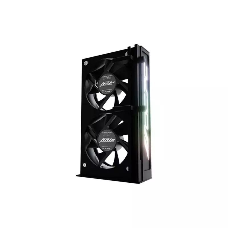 OCPC POLE P1 ARGB Graphics Card Cooling Holder (Black)-gallery-3