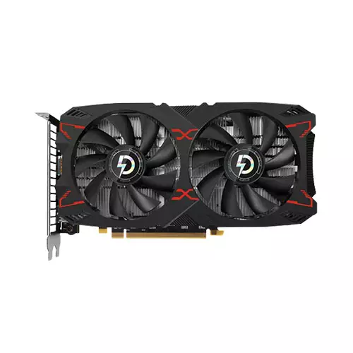 PELADN RX 5500 XT 8G GDDR6 128 BIT GAMING GRAPHICS CARD WITH DUAL FANS COOLING BLACK