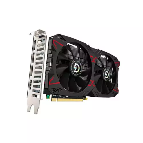 PELADN RX 5500 XT 8G GDDR6 128 BIT GAMING GRAPHICS CARD WITH DUAL FANS COOLING BLACK-gallery-1