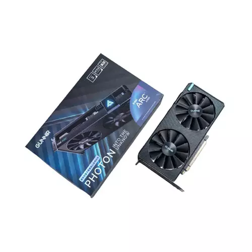 GUNNIR INTEL ARC A380 PHOTON 6G OC 6GB GDDR6 GAMING GRAPHICS CARD