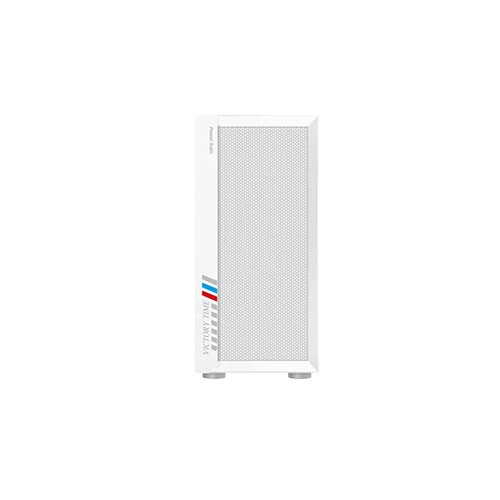 Power Train PT-701W Mid Tower Micro-ATX Desktop Casing White - 1