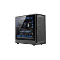 Power Train G707 ATX ARGB Gaming Case Black