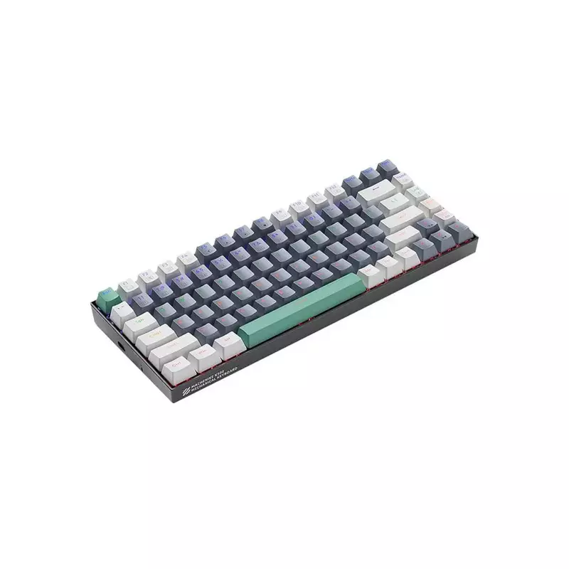 MACHENIKE K500-B84 WIRED RAINBOW RGB GREY MECHANICAL KEYBOARD BLUE SWITCH-gallery-3