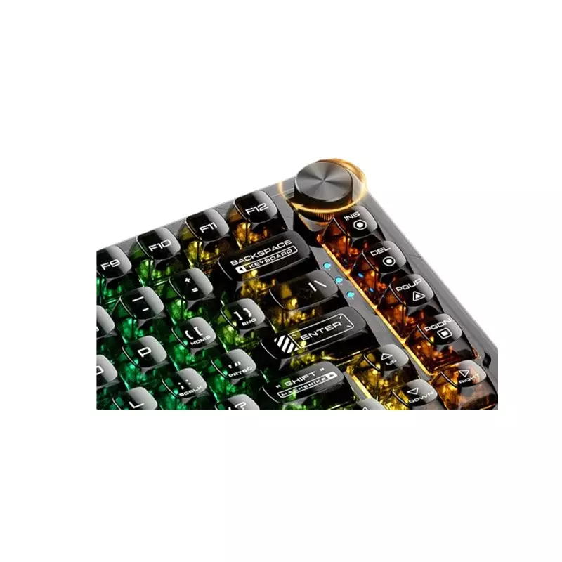 Machenike K500F Gasket Mount Transparent Mechanical Keyboard-gallery-4