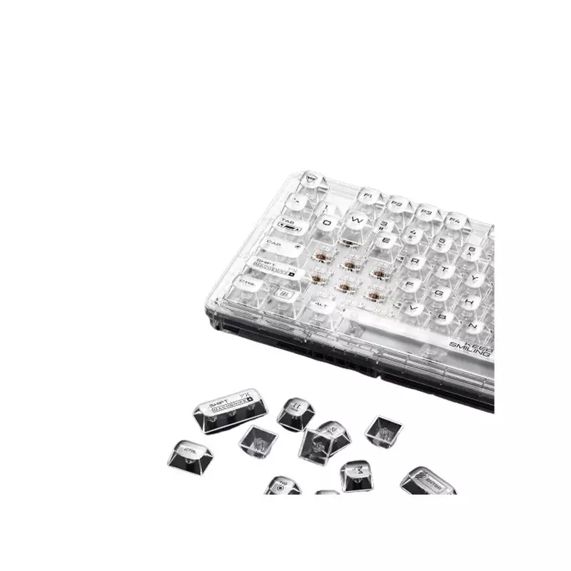 Machenike K500F Gasket Mount Transparent Mechanical Keyboard-3