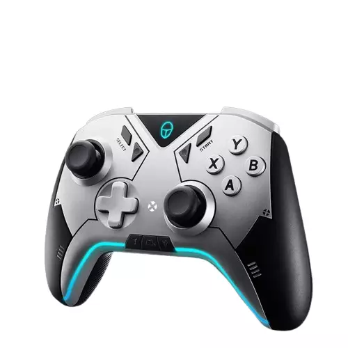 Thunderobot G60 Tri Mode Wireless Gaming Controller (Silver)-gallery-1
