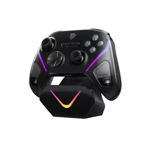 EasySMX D10 Multiplatform Gaming Controller with Charging Dock (Black)