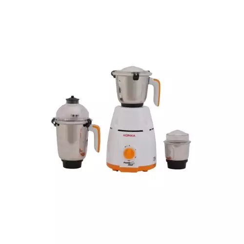 KONKA Family Chef 750 Watt Mixer Grinder (White)