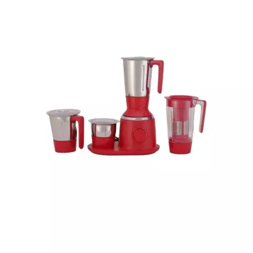KONKA Ruby-Red 750 Watt Mixer Grinder (Red)