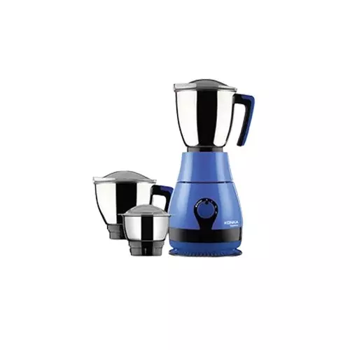 Konka Sapphire 600 Watt Mixer Grinder (Blue)