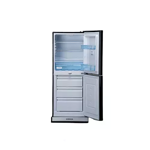 KONKA KRB-200GB-Blue Delphinium 200 Ltr Bottom Freezer 2-Door Refrigerator-1