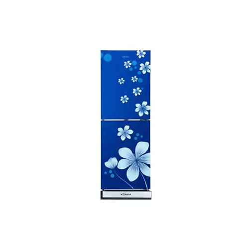 KONKA KRB-230GB-Blue Delphinium 230 Ltr Bottom Freezer 2-Door Refrigerator