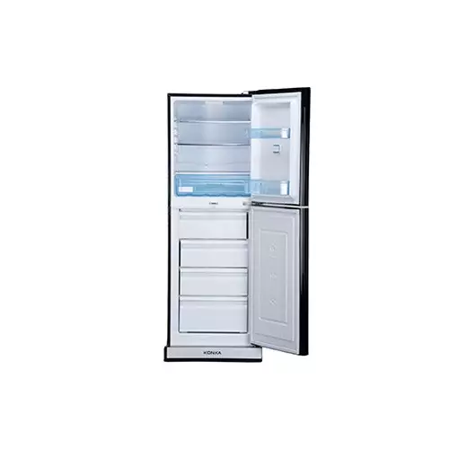 KONKA KRB-230GB-Blue Delphinium 230 Ltr Bottom Freezer 2-Door Refrigerator-gallery-1