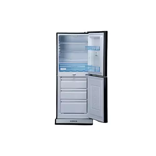 KONKA KRB-270VB- 3D Blue Iris 270 Ltr Bottom Freezer 2-Door Refrigerator-gallery-1