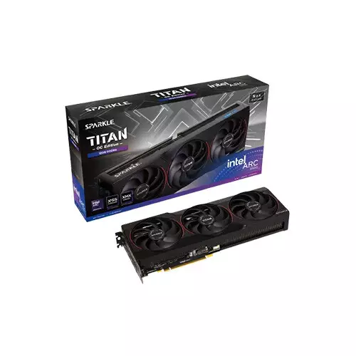 SPARKLE TITAN NOX OC Arc B580 12GB DDR6 Graphics Card
