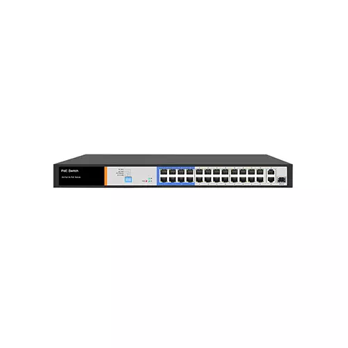 HORED AI6024 GIGABIT UPLINK 24-PORT AI POE SWITCH (BUILT-IN POWER SUPPLY)