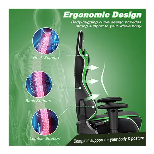 ELECTRON VALIANT Premium Gaming Chair (Grey & Black)-gallery-1