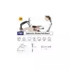 North Bayou F80 Single Gas Spring Monitor Desk Mount Stand-2