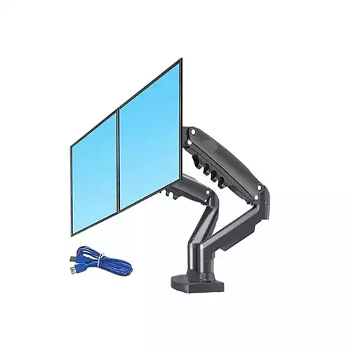 North Bayou F160 9KG Max Payload Dual Monitor Desk Mount