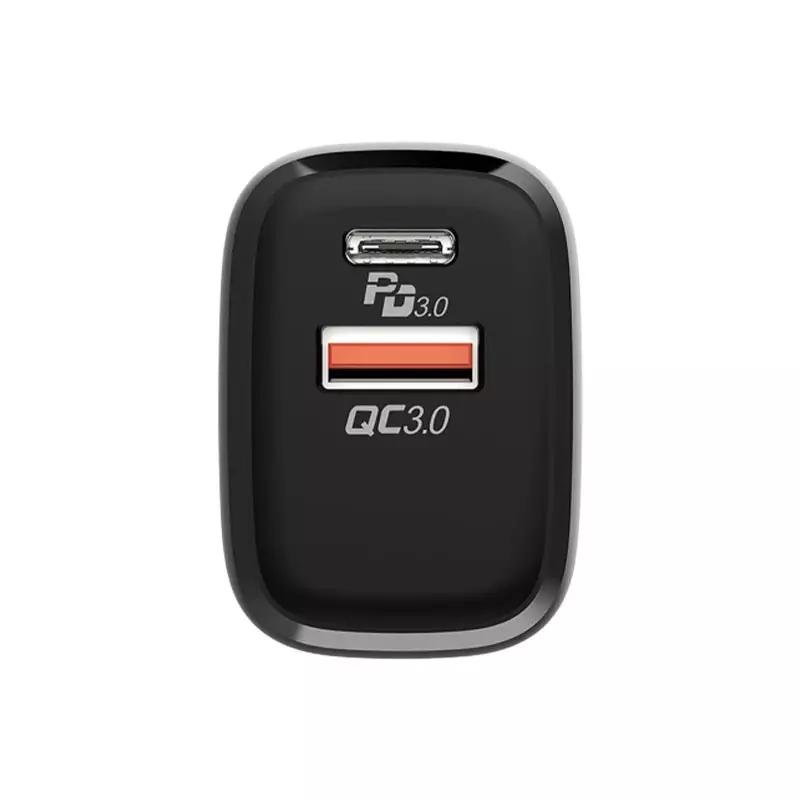 Xtra Power DA20 20W USB 2 PORT Wall Charger (Black)-gallery-2